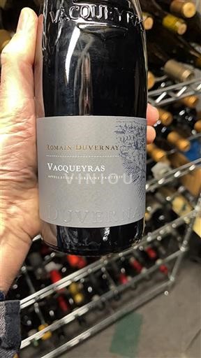 Valle del Rodano Vacqueyras Romain Duvernay Grenache Syrah Mouvedre 2022