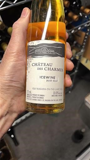 Ontario Niagara-on-the-Lake Château S Charmes Icewine Vidal 2023