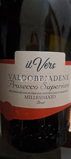 Vénétie Prosecco Il Vers Millesimato 2024