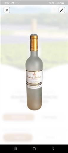 Bordeaux Sauternes Château Roulière 2023