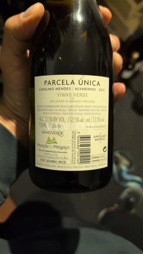 Bồ Đào Nha Rượu vang xanh Anselmo Mendes Parcela Única 2021