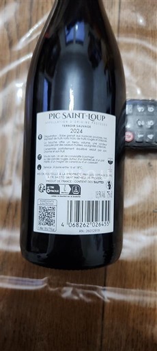 Languedoc Pic-saint-loup Les Coteaux du Pic Terroir sauvage 2024
