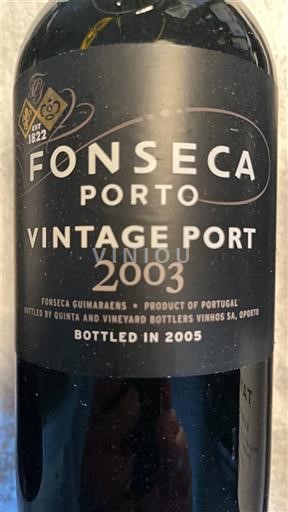Bồ Đào Nha Porto Fonseca Vintage Port 2003