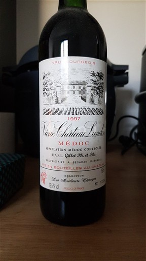 Bordeaux Médoc Château Vieux Château Landon 1997