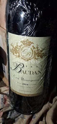 Bordeaux Listrac-Médoc Château Baudan 2014