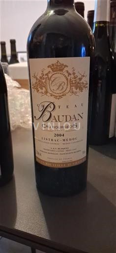 Bordeaux Listrac-Médoc Château Baudan 2004