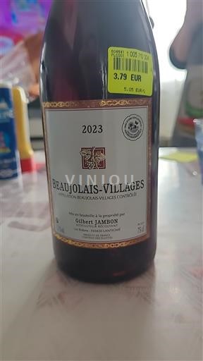 Beaujolais Beaujolais Villages Gilbert Jambon 2023