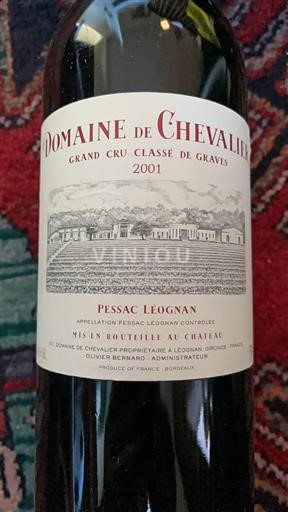 Bordeaux Pessac-Léognan Domaine Chevalier 2001