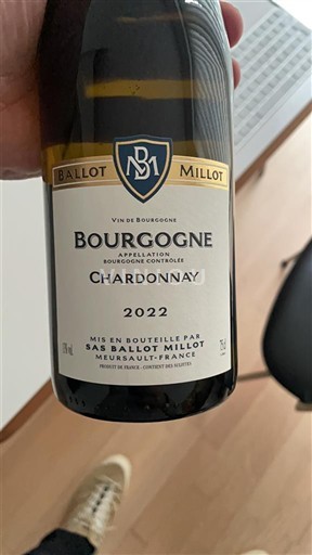 Bourgogne Ballot Millot 2022