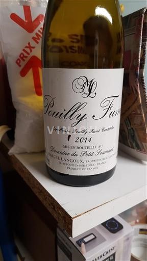 Vallée de la Loire Pouilly-fumé Domaine Petit Soumard 2014