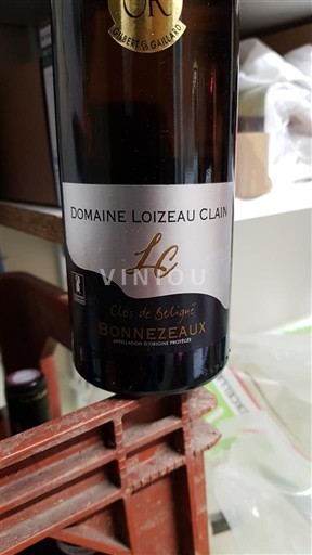 Valle della Loira Bonnezeaux Domaine Loizeau Clain Clos de Béligné 2016