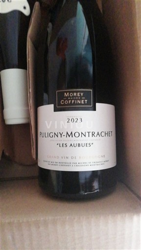 Viinit Blanc sec Les Aubues Morey-Coffinet 2023 Ranska Burgundi Puligny-montrachet AOC