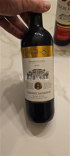 Лангедок та Руссійон Паї д'Ок Couleurs du Sud Terroir Littoral 2015