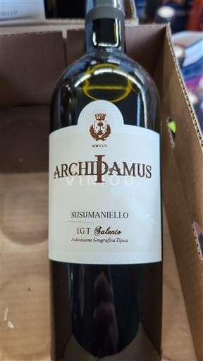 Апулія Саленто Archidamus Susumaniello 2020