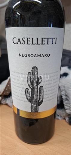 Puglia Susumaniello Salento Caselletti 2022