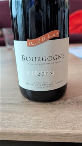Bourgogne David Duband 2023