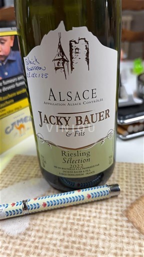 Alsácia Jacky Bauer & Fils Riesling Sélection 2021