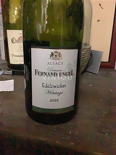 Alsace Edelzwicker Domaine Fernand Engel Edelzwicker Héritage 2022