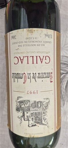 Tây Nam Gaillac Domaine La Combe 1997