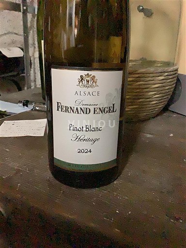 Alsace Pinot blanc Domaine Fernand Engel Héritage 2024