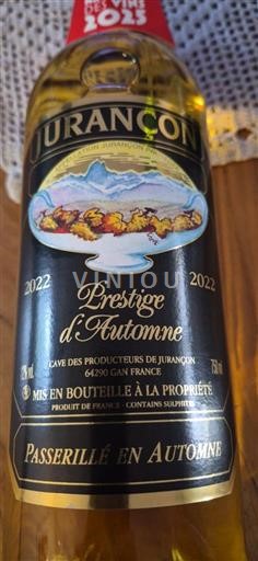Tây Nam Jurançon Cave des Producteurs de Jurançon Prestige d'Automne 2022