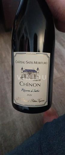 Loirevallei Chinon Château Satis Morituro Réserve de Satis 2021