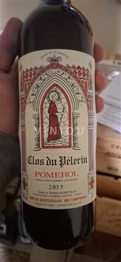 Bordeaux Pomerol Clos du Pèlerin 2015