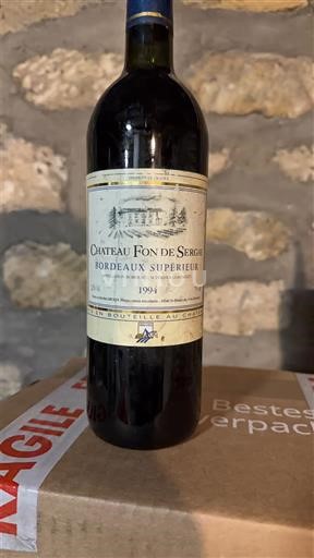 Bordeaux Bordeaux Supérieur Château Fon de Serguier 1994