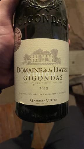 Thung lũng Rhône Gigondas Domaine La Dayse 2015