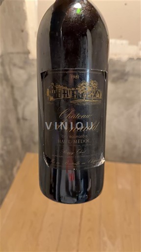 Bordeaux Haut-Médoc Château Arnauld 1981