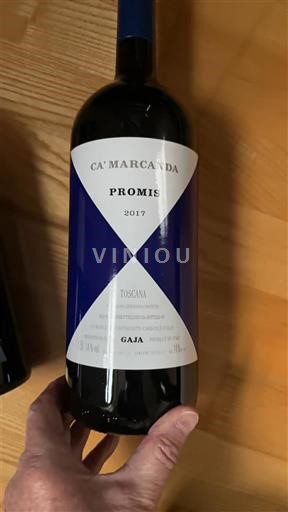 Toscana Không được chỉ định Ca' Marcanda Promis 2017