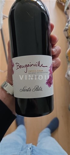 Thung lũng Maipo Maipo Alto Santa Rita Bougainville Petit Syrah 2020