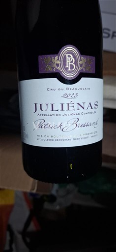 Beaujolais Juliénas Patrick Brismand 2023