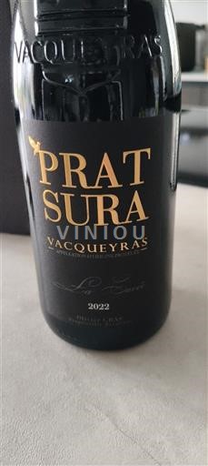 Vallée du Rhône Vacqueyras Prat Sura Le Sud 2022