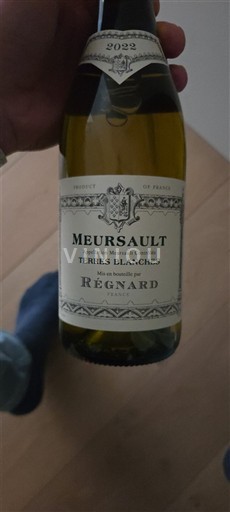 Bourgogne Meursault Régnard Terres Blanches 2022