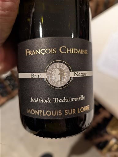 Valle della Loira Montlouis-sur-Loire François Chidaine Methode Traditionnelle Senza annata