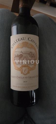 Bordeaux Saint-Émilion Grand Cru Grand Cru Château Cantin 2019