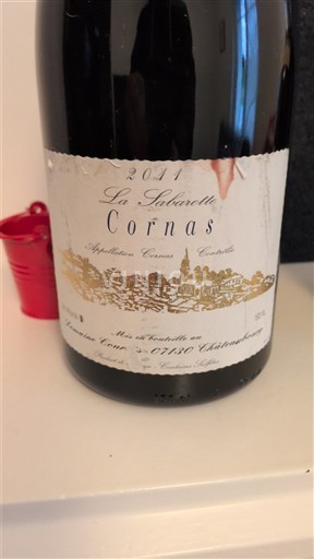 Thung lũng Rhône Cornas Mas de Bressades La Sabarotte 2011