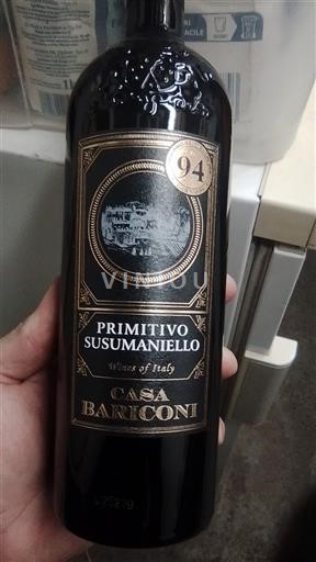Puglia Primitivo di Manduria Casa Bariconi Primitivo Susumaniello 2022