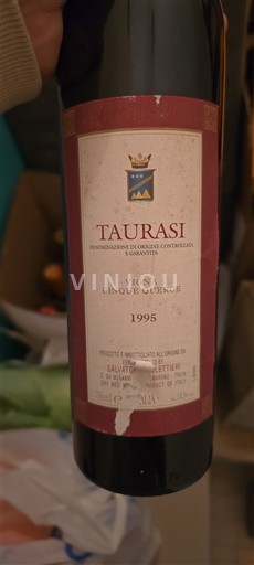 Campanie Taurasi Salvatore Molettieri Vigna Cinque Querce 1995