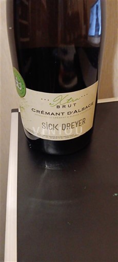 Alsace Crémant d'Alsace Sick Dreyer Không niên vụ