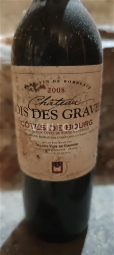 Bordeaux Côtes-de-bourg Château Bois des Graves 2008