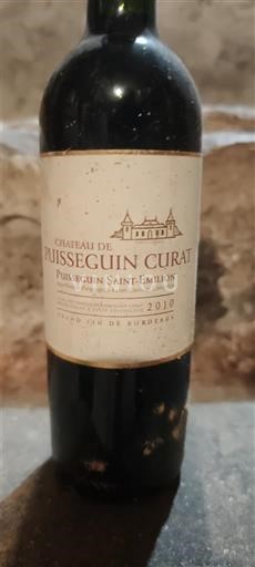 Bordeaux Puisseguin-saint-émilion Château Puisseguin Curat 2010