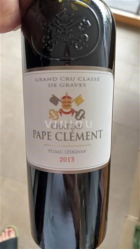Bordeaux Pessac-Léognan Grand Cru Château Pape Clément 2013