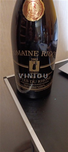 Rhône Valley Côtes-du-Rhône Domaine Rigou Prestige des Garrigues 2003