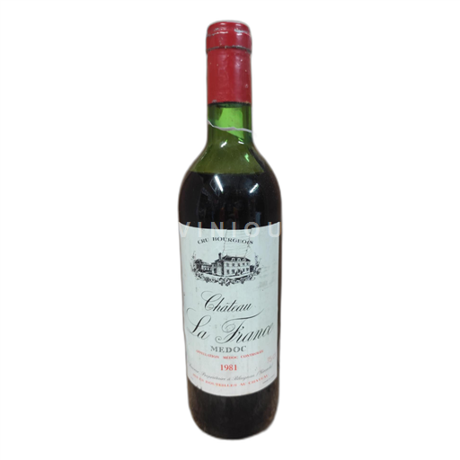 Bordeaux Médoc Château La France Médoc 1981