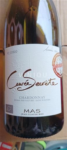 Viinit Blanc sec Cuvée Secrète Mas Jean-Claude Mas 2021 Ranska Languedoc ja Roussillon Pays d'Oc IGP