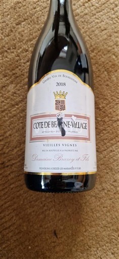 Bourgogne Làng Côte de Beaune Domaine Braxey et Fils Vieilles Vignes 2018