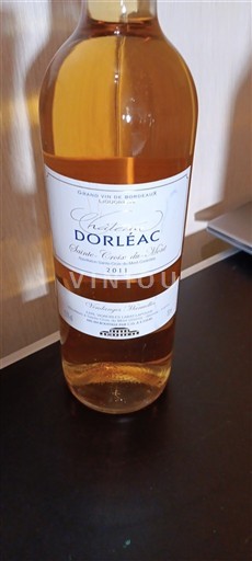 Bordeaux Sainte-Croix-Du-Mont Château Dorléac Croix du Midi 2011