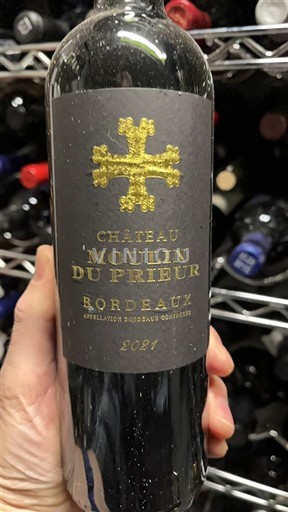 Bordeaux Château Moulin du Prieur 2021